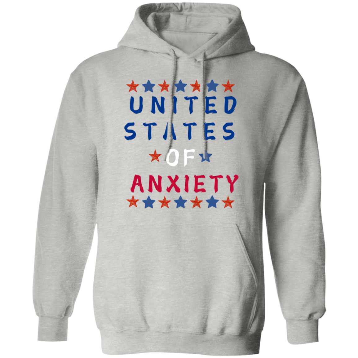 United States Of Anxiety Hoodie, Sweatshirt, T-shirt , Patriotic USA Hoodie, Election Hoodie, Political Hoodie