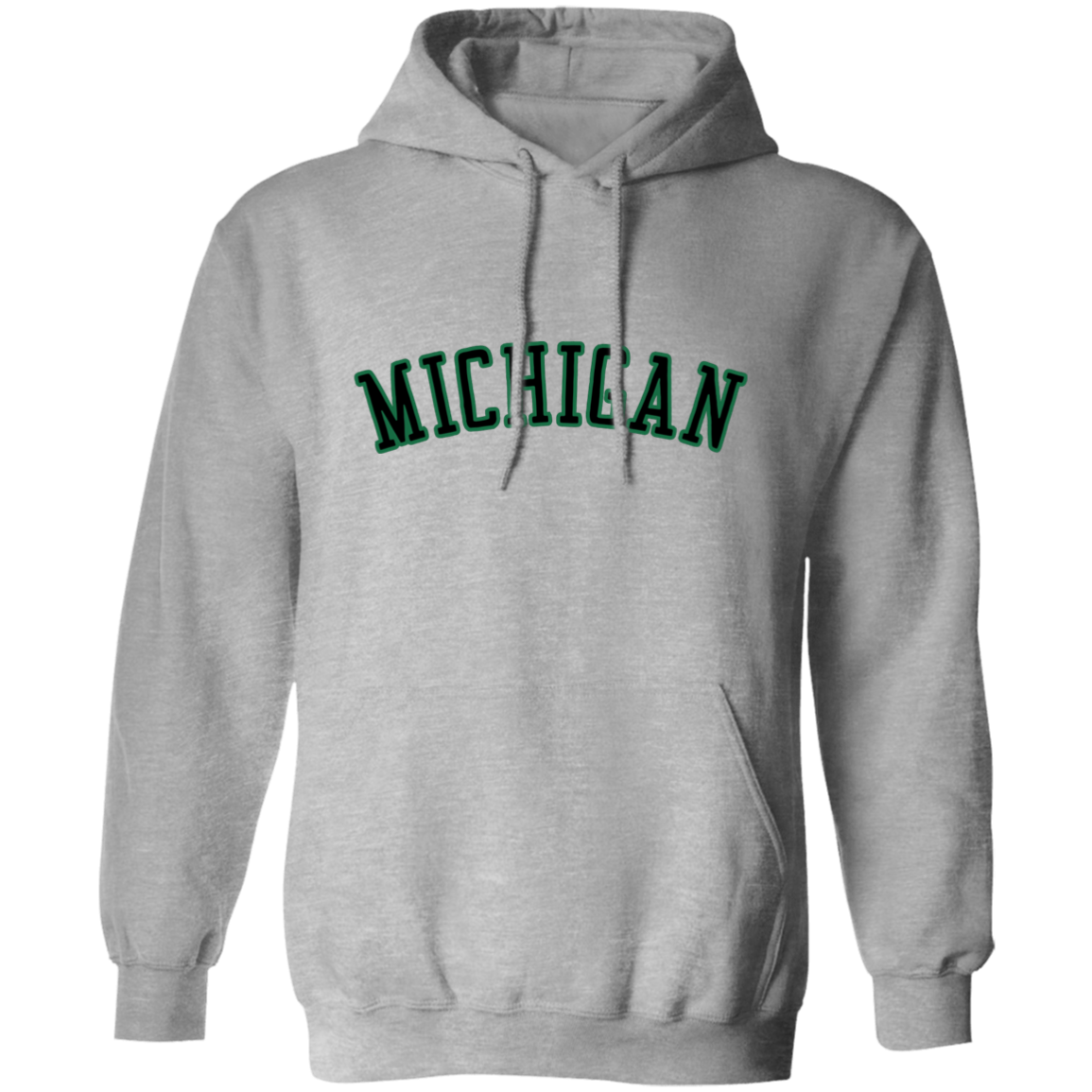 Michigan College Pullover Hoodie, Birthday Gift Unisex College Hoodie