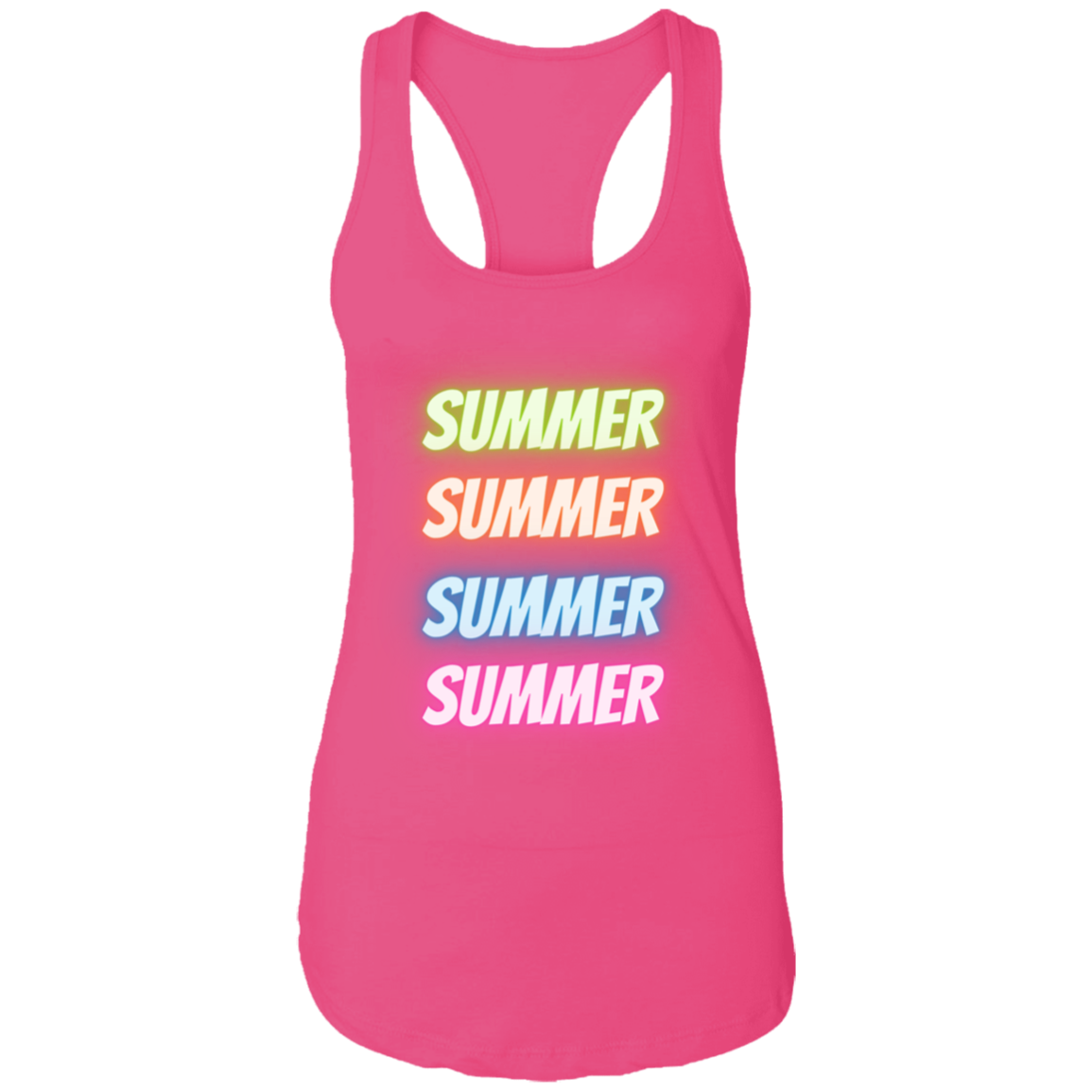 Summer Ladies Ideal Racerback Tank