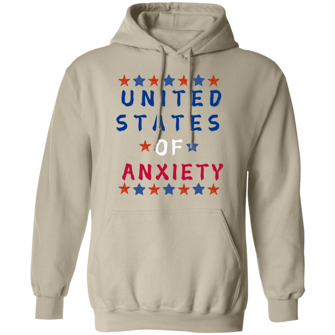 United States Of Anxiety Hoodie, Sweatshirt, T-shirt , Patriotic USA Hoodie, Election Hoodie, Political Hoodie