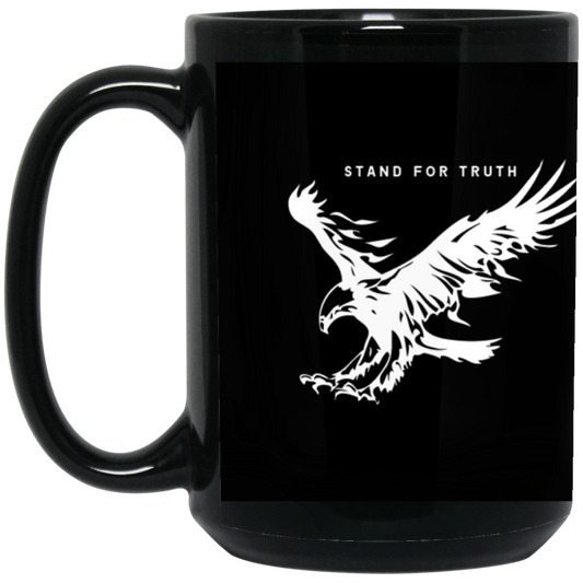 Stand For Truth/ 15 oz. Black Mug