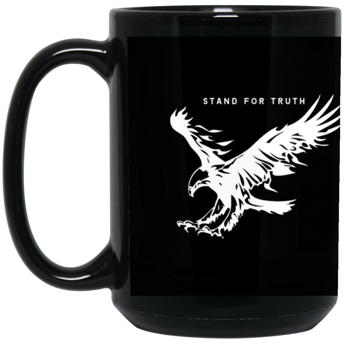 Stand For Truth/ 15 oz. Black Mug