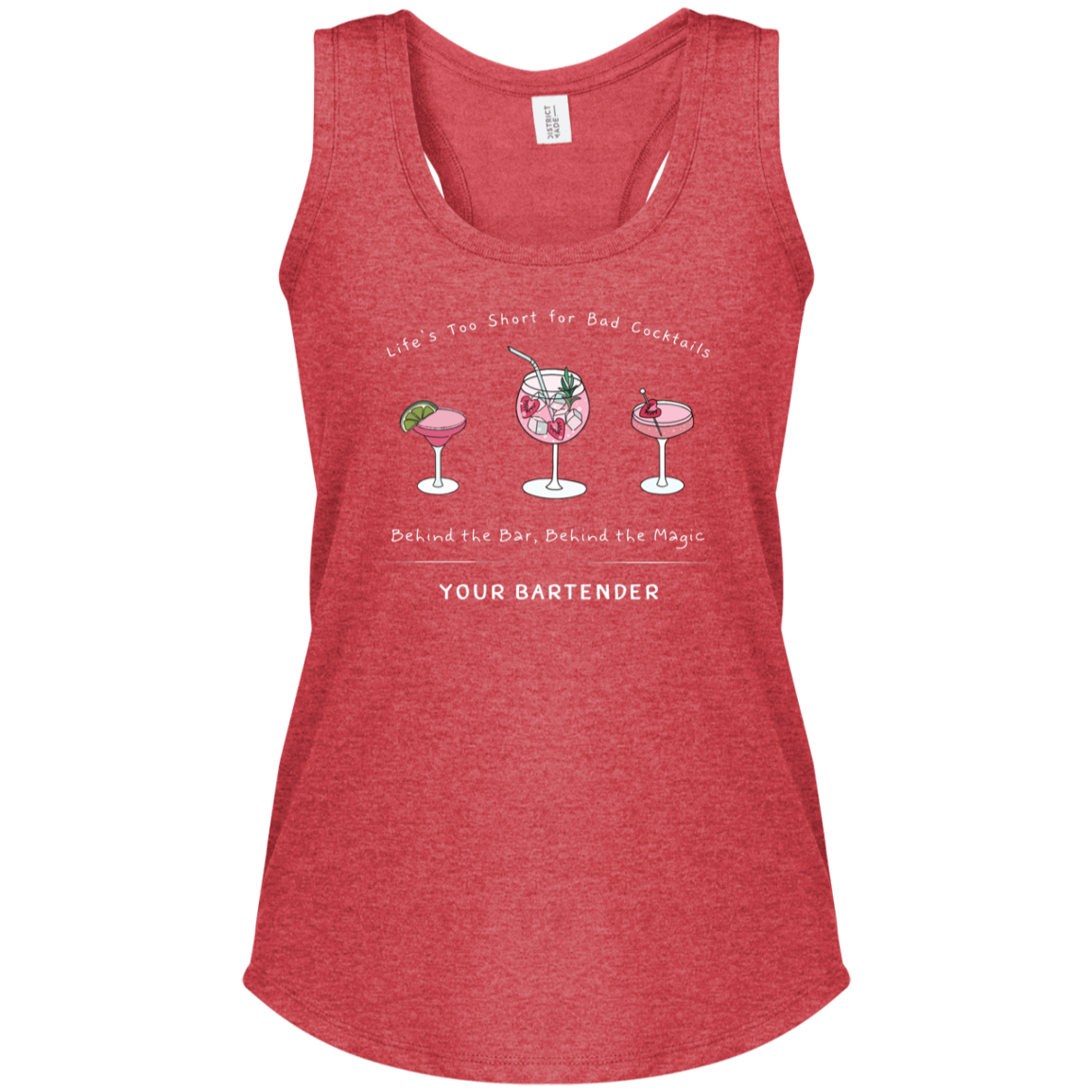 Bartender  Women's Perfect Tri Racerback Tank