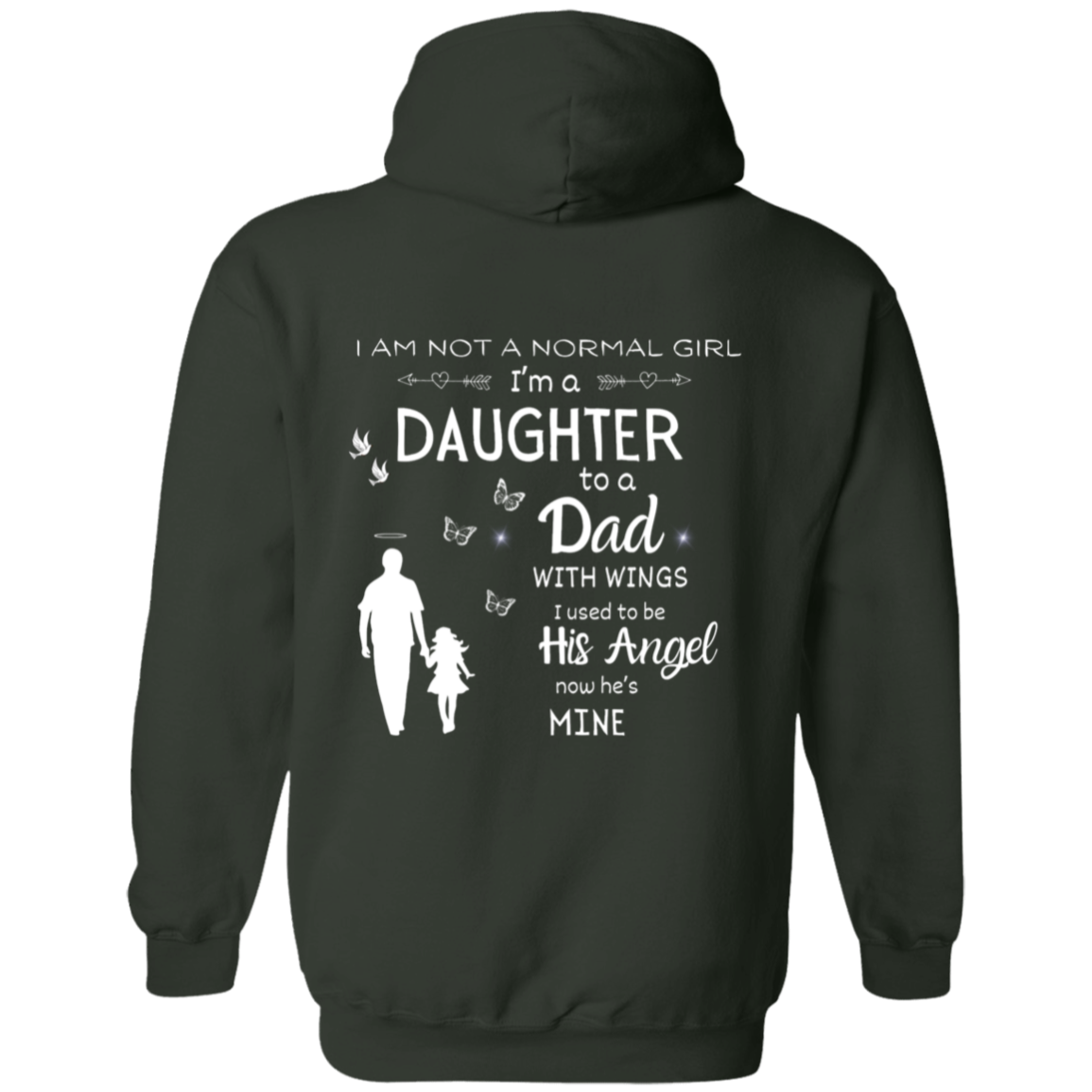 Dad Memorial Hoodie, Memorial Gift, RIP Shirt, Remembrance Pullover Hoodie