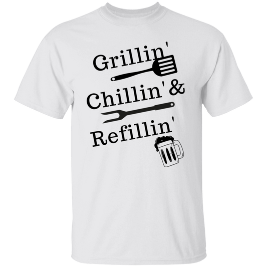 Grillin' BBQ Men's T-Shirt