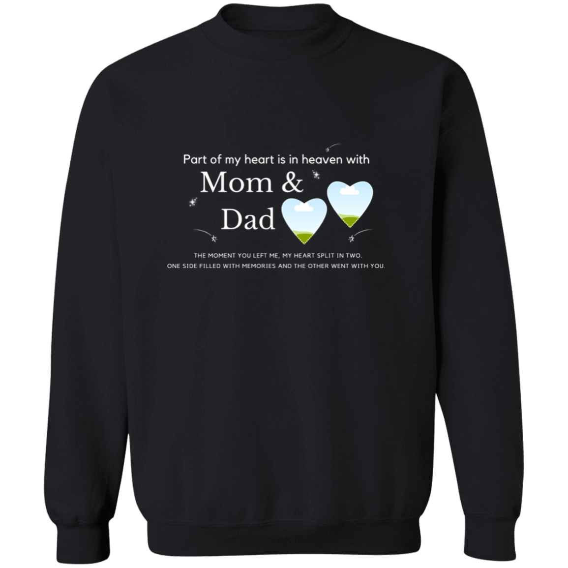 Personalized  Crewneck Pullover Sweatshirt