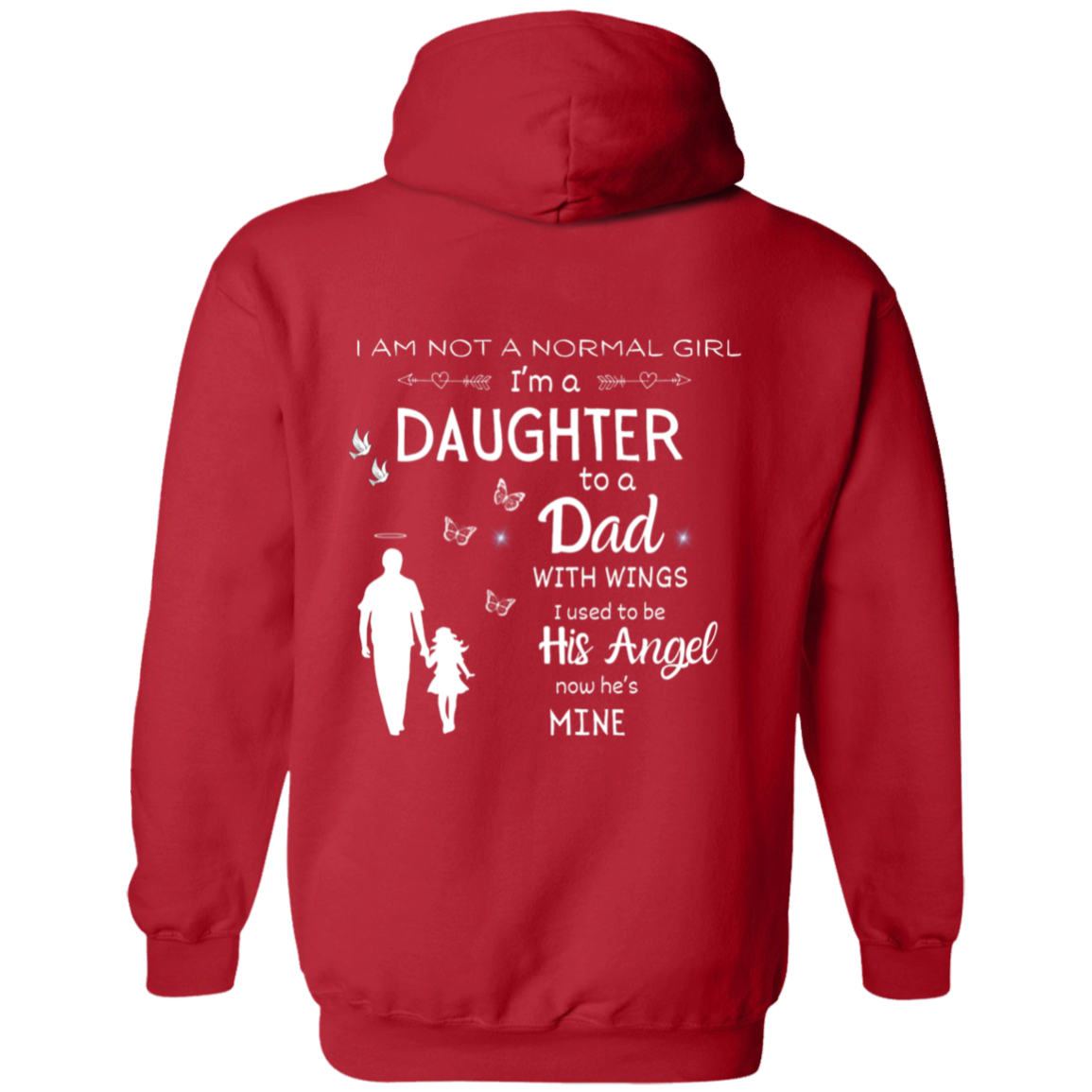 Dad Memorial Hoodie, Memorial Gift, RIP Shirt, Remembrance Pullover Hoodie