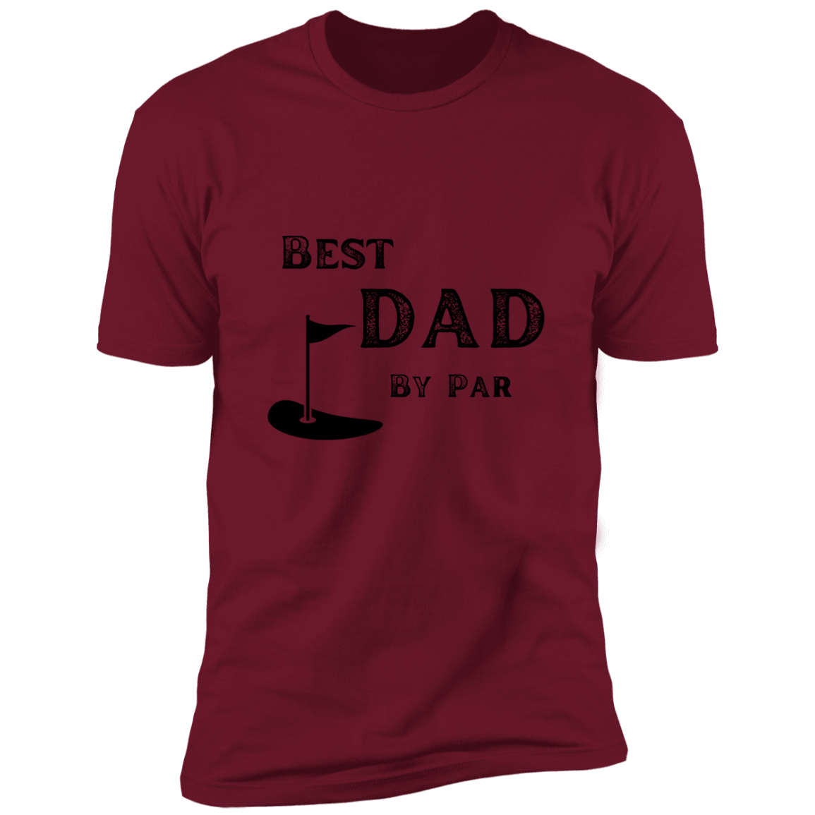 Best Dad By Par - Golf Premium Short Sleeve Tee