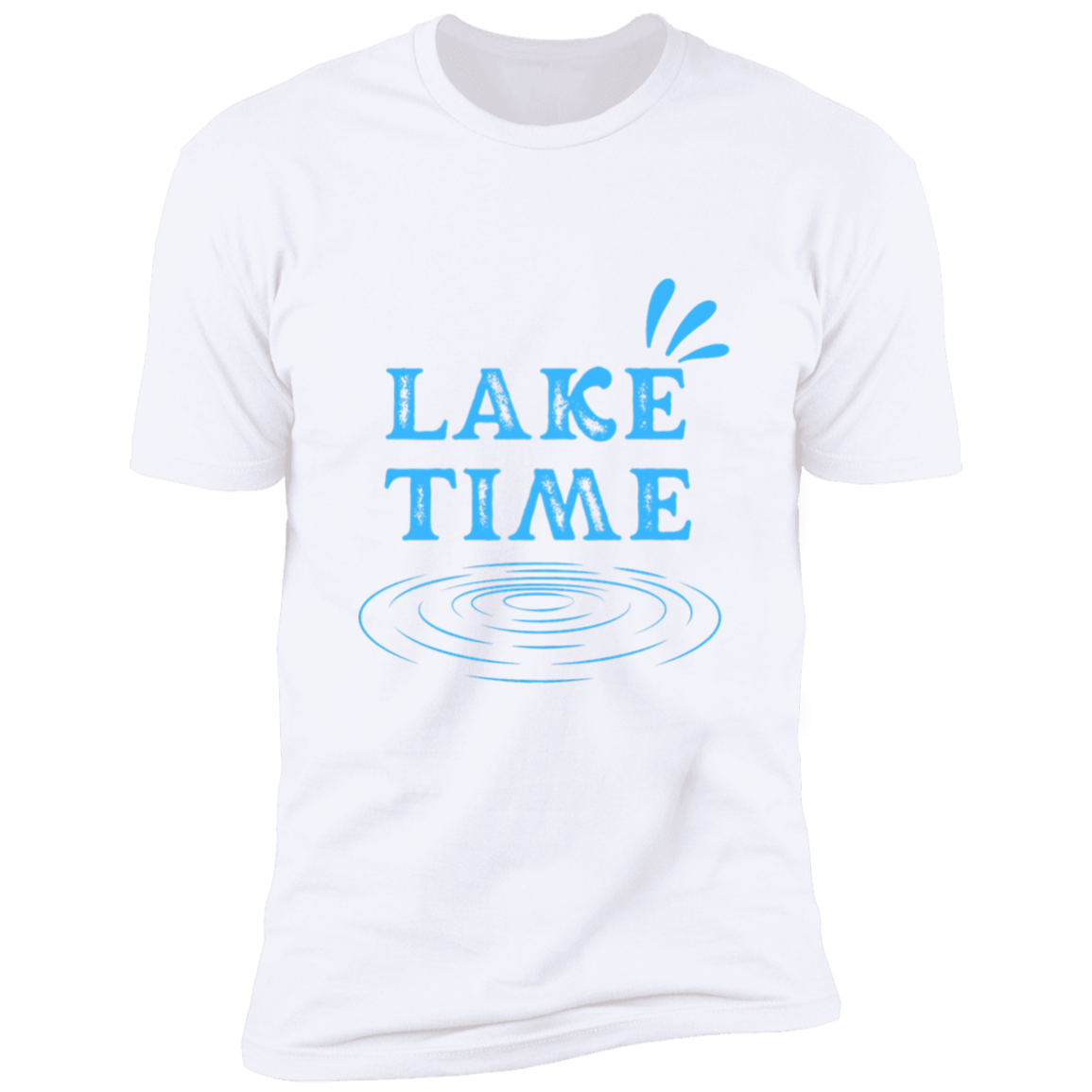 Lake Time ... Premium Short Sleeve Tee