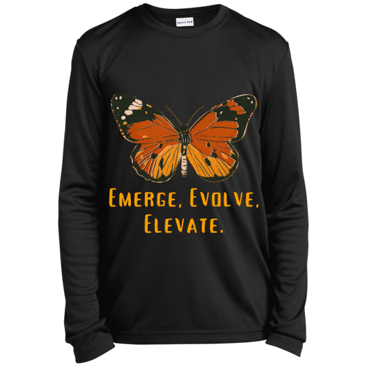 Elevate /Positive Youth Long Sleeve Performance Tee