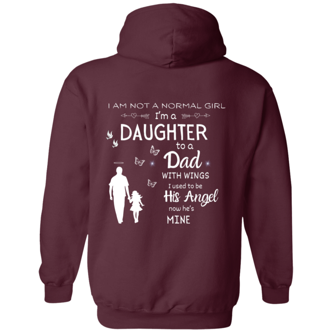 Dad Memorial Hoodie, Memorial Gift, RIP Shirt, Remembrance Pullover Hoodie