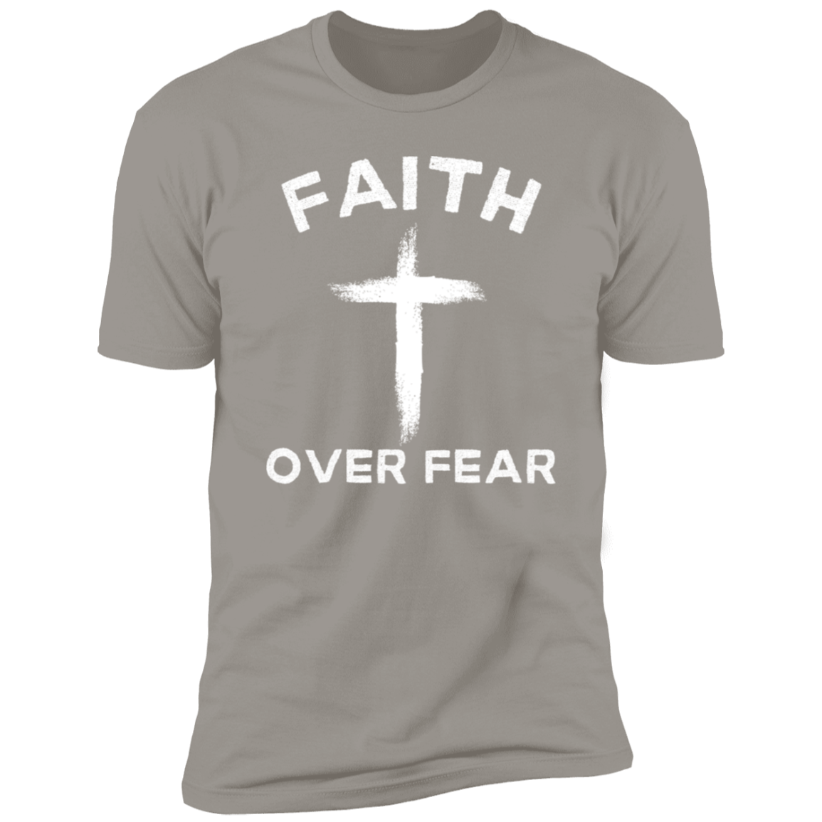 Faith Over Fear Men's Christian Faith /Short Sleeve T-Shirt