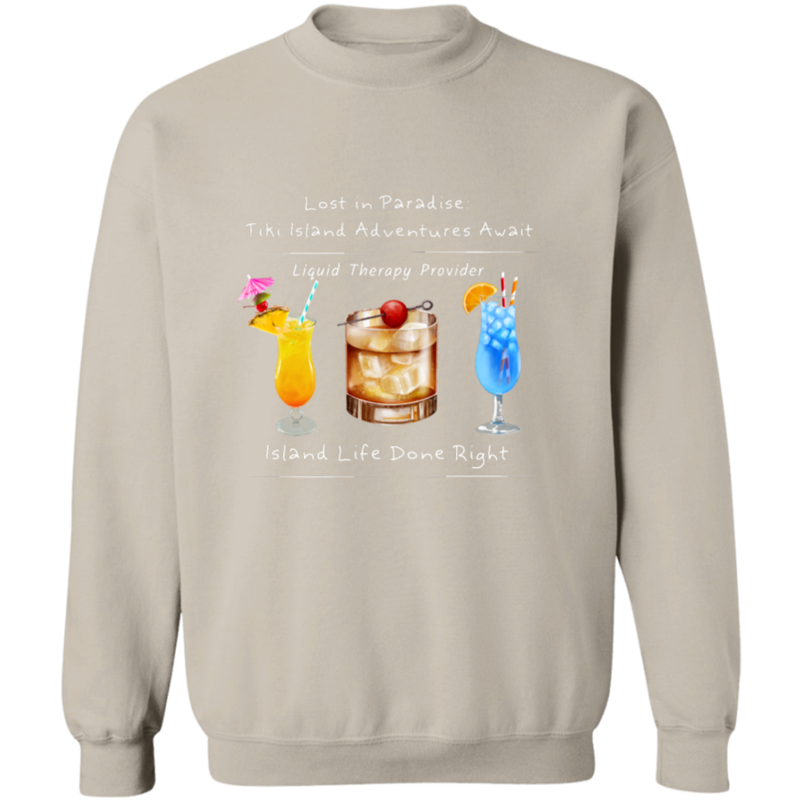 Bartenders Ladies Crewneck Pullover Sweatshirt