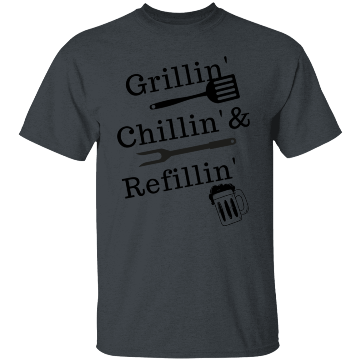 Grillin' BBQ Men's T-Shirt