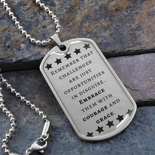 Inspirational Engraved Necklace Birthday Gifts