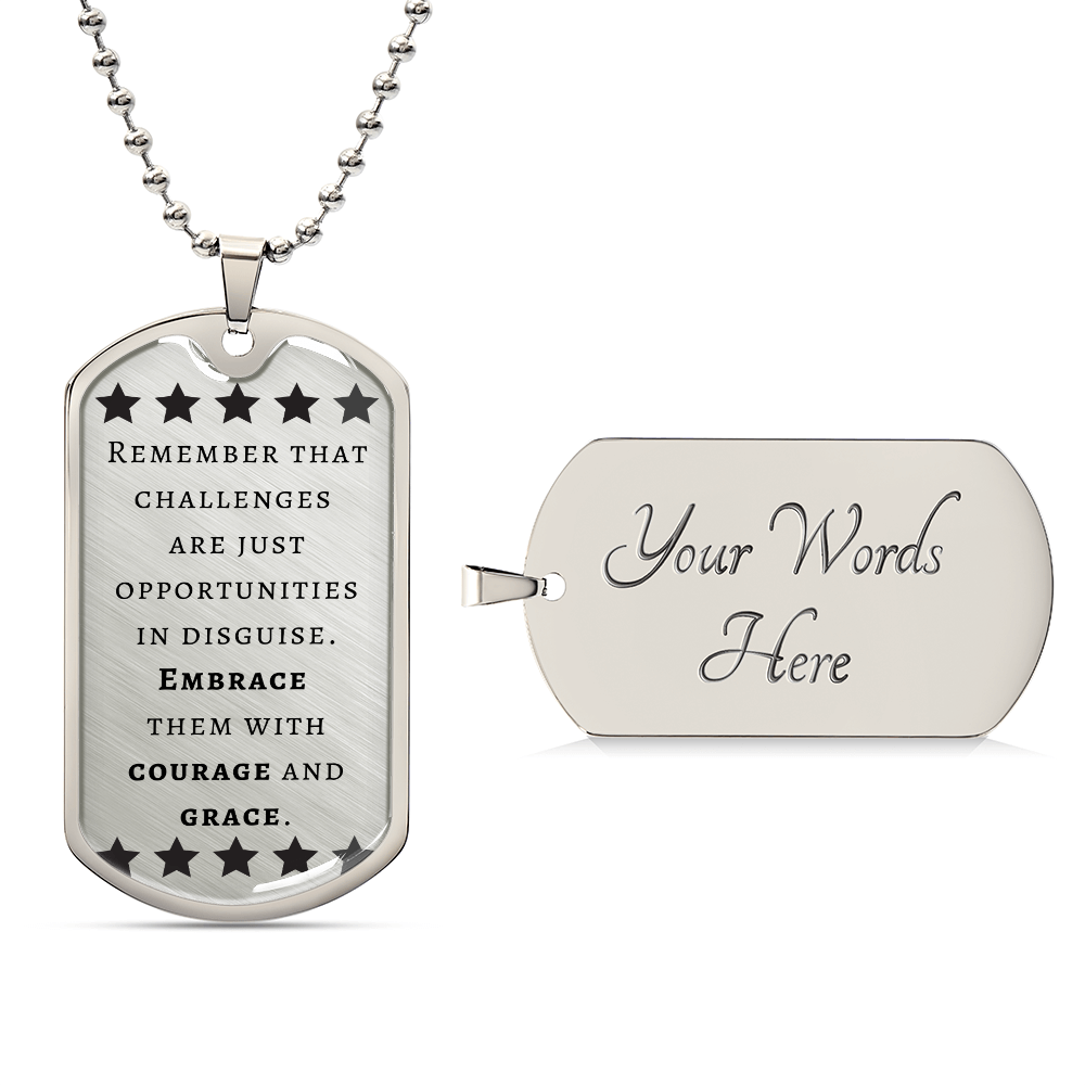 Inspirational Engraved Necklace Birthday Gifts