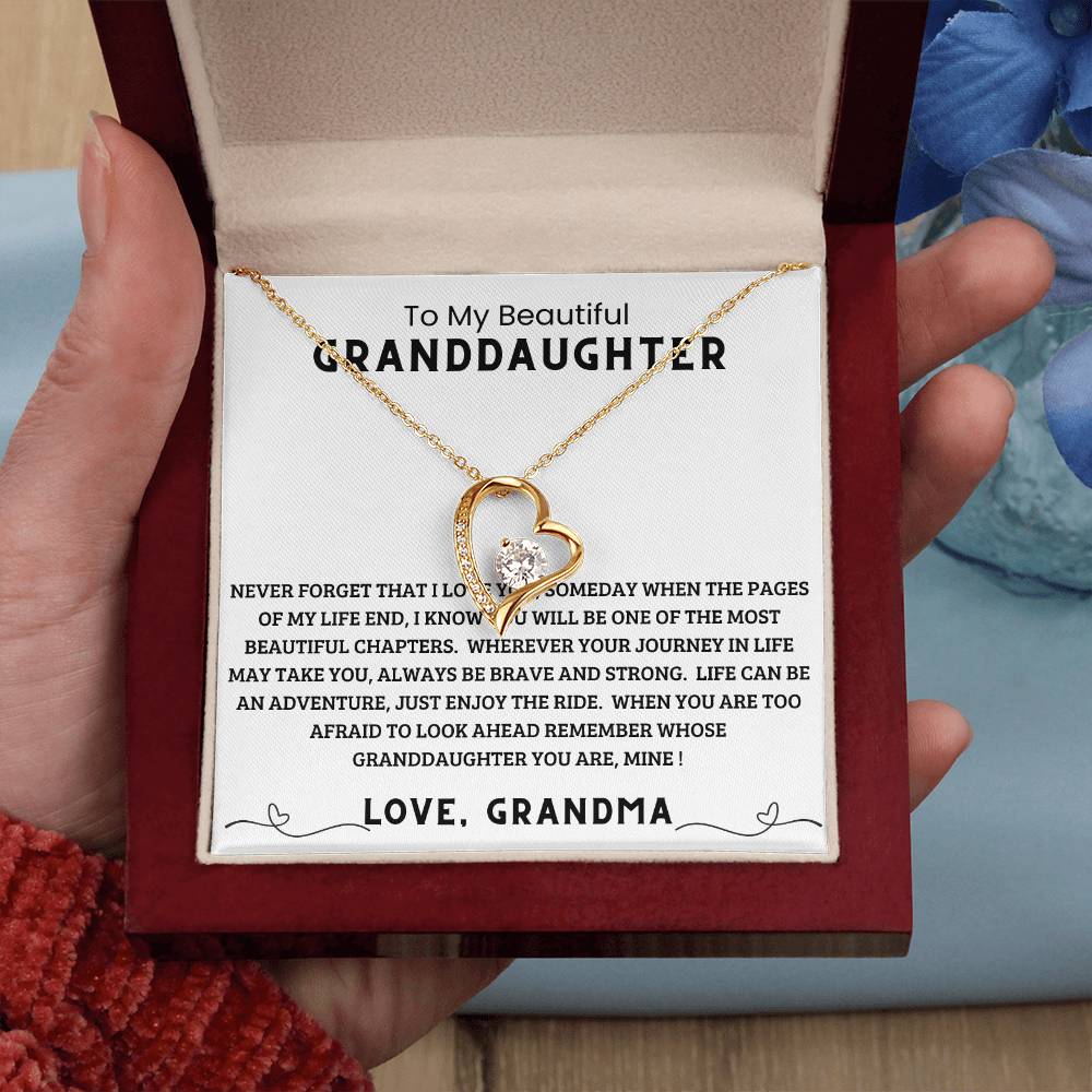 To My Beautiful Granddaughter - {Almost sold out}