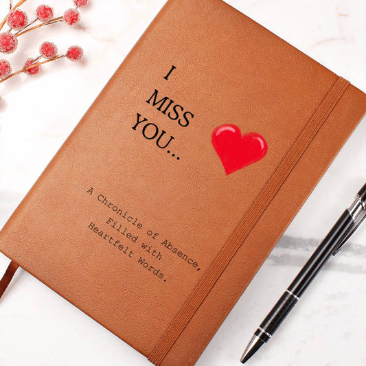 Miss You Journal, Gift for Her, Gift for Him, Soulmate Gift