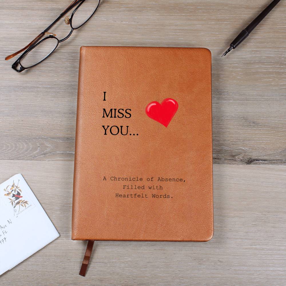 I Miss You Journal, Memorial Gift, Gift For Him, Gifts for Her,