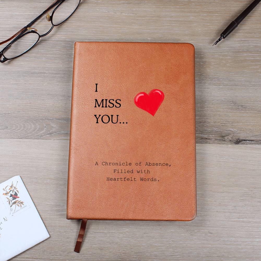 Miss You Journal, Gift for Her, Gift for Him, Soulmate Gift