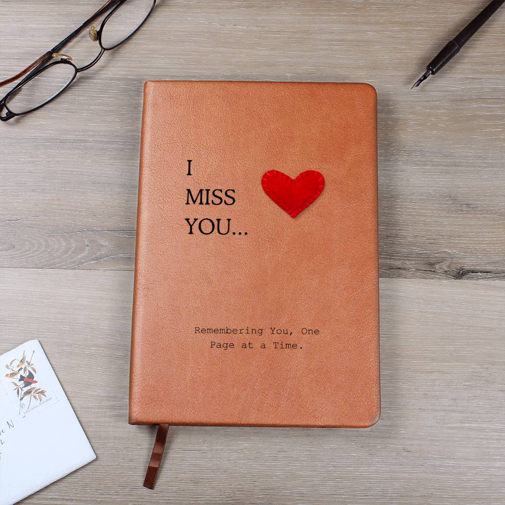 I Miss You Journal, Journaling Gift, Journaling, Gifts For Her, Gifts For Him, Memorial Gift