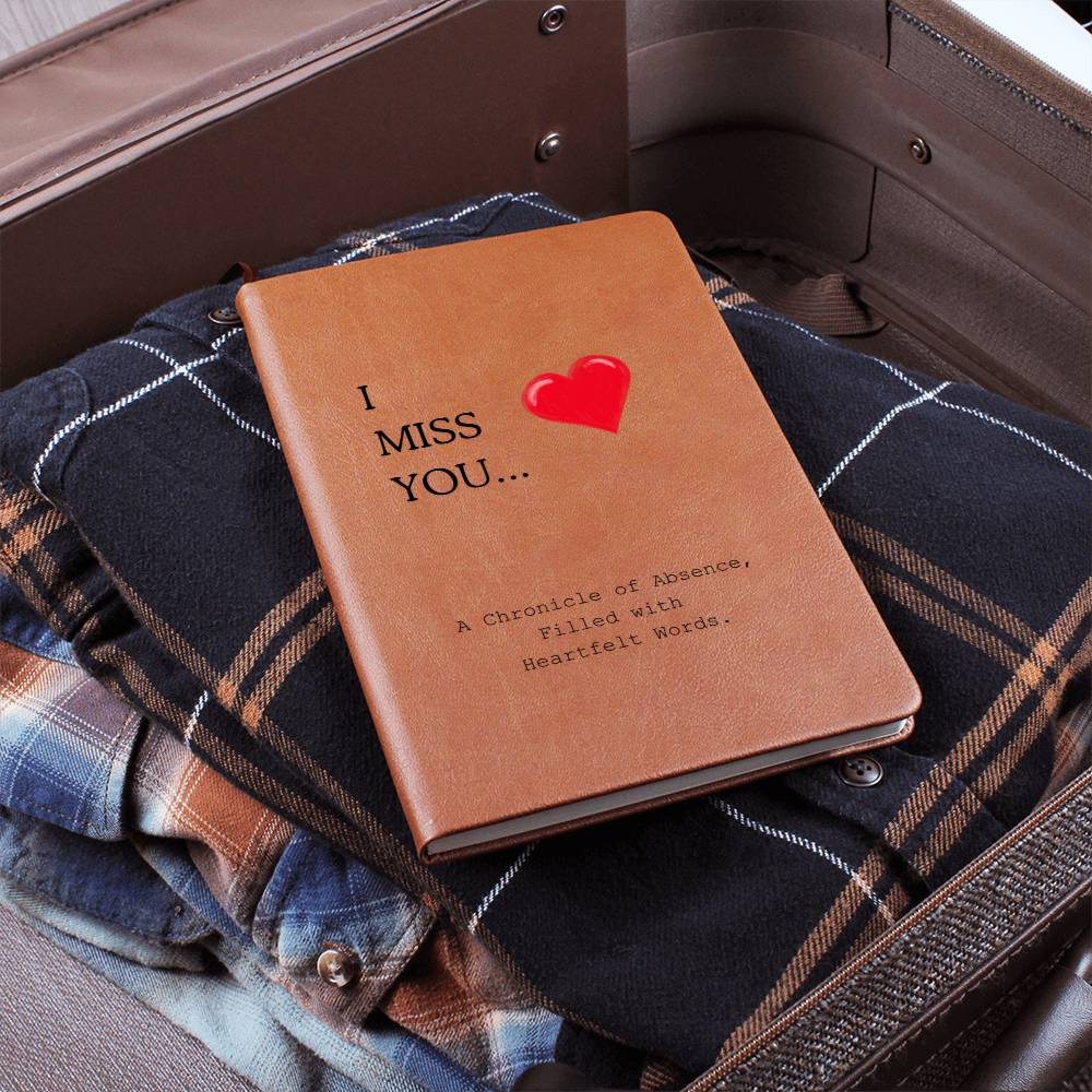 I Miss You Journal, Memorial Gift, Gift For Him, Gifts for Her,