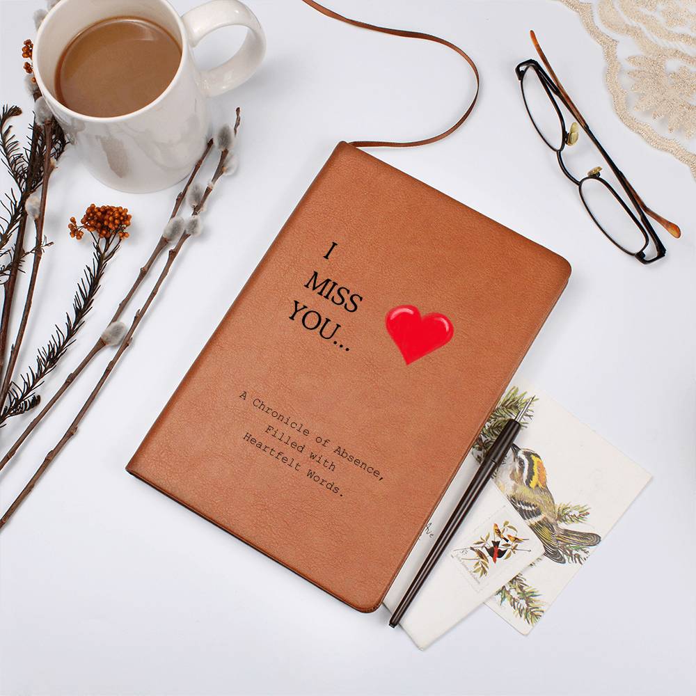 Miss You Journal, Gift for Her, Gift for Him, Soulmate Gift