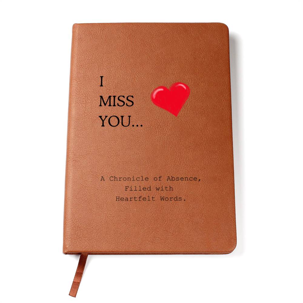 Miss You Journal, Gift for Her, Gift for Him, Soulmate Gift