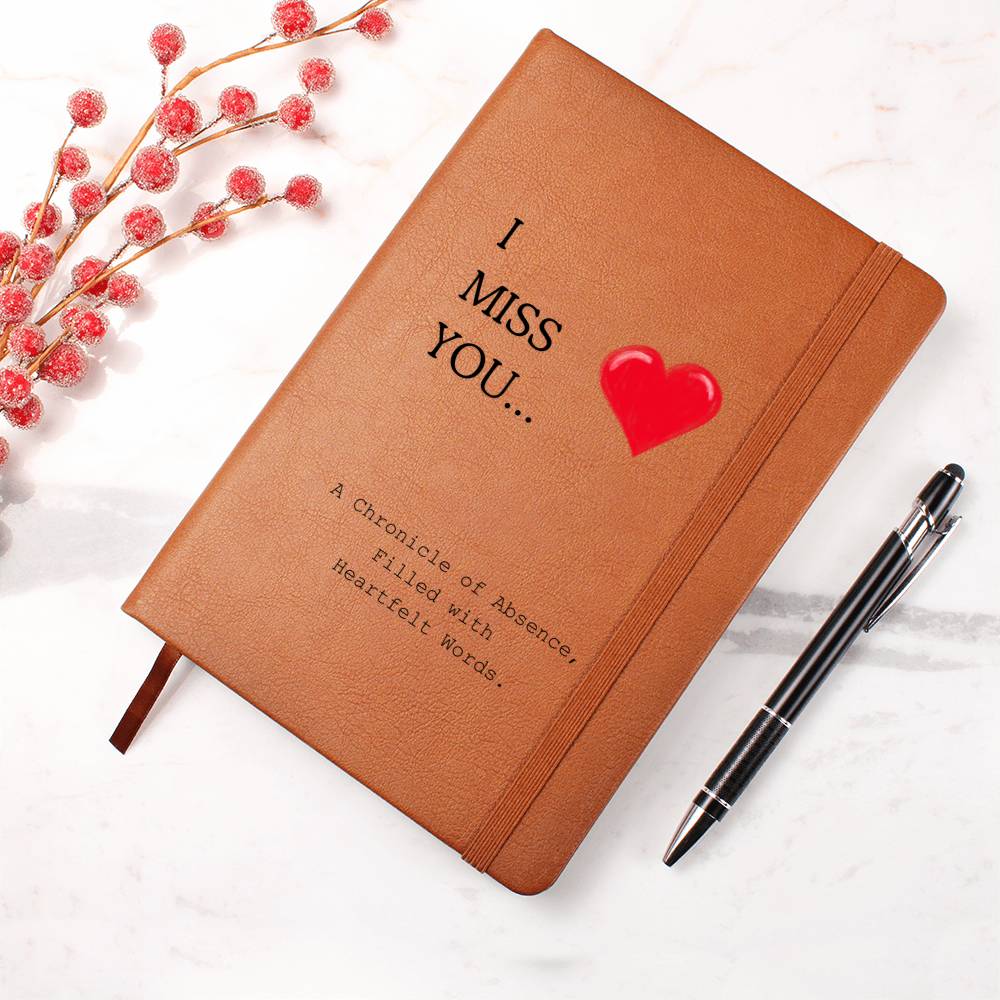 I Miss You Journal, Memorial Gift, Gift For Him, Gifts for Her,