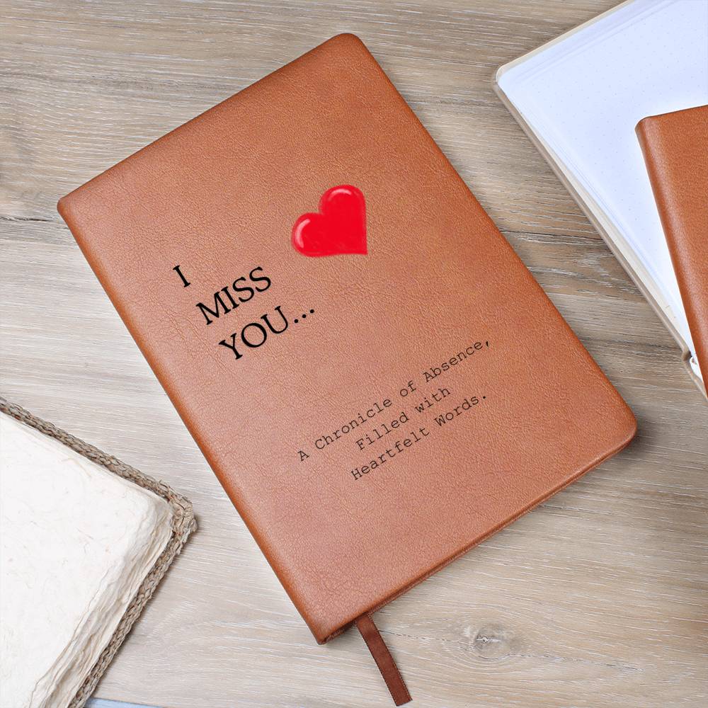 Miss You Journal, Gift for Her, Gift for Him, Soulmate Gift