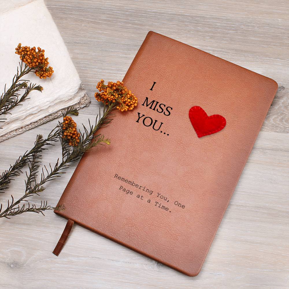 I Miss You Journal, Journaling Gift, Journaling, Gifts For Her, Gifts For Him, Memorial Gift