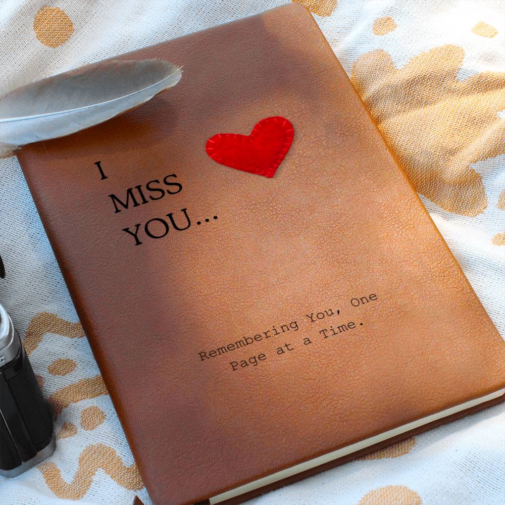 I Miss You Journal, Journaling Gift, Journaling, Gifts For Her, Gifts For Him, Memorial Gift