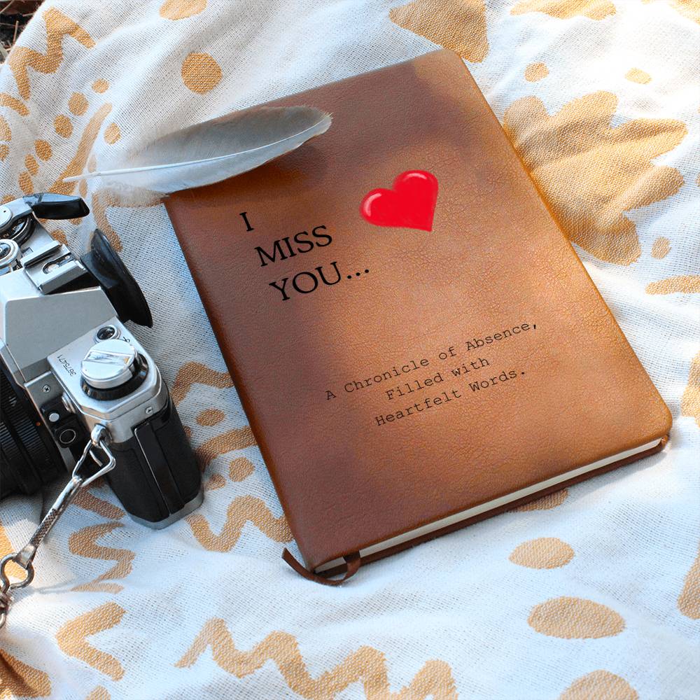 Miss You Journal, Gift for Her, Gift for Him, Soulmate Gift