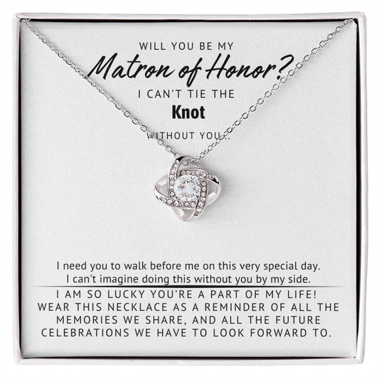 Wedding Party Gift Necklace for Her, Gift for Her,  Matron Of Honor Gift , Bridal Party Gifts.