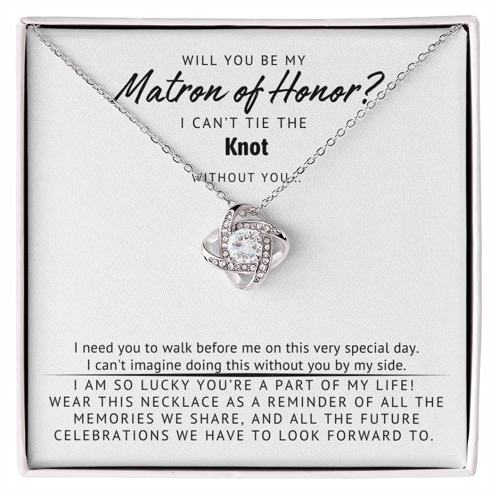 Wedding Party Gift Necklace for Her, Gift for Her,  Matron Of Honor Gift , Bridal Party Gifts.