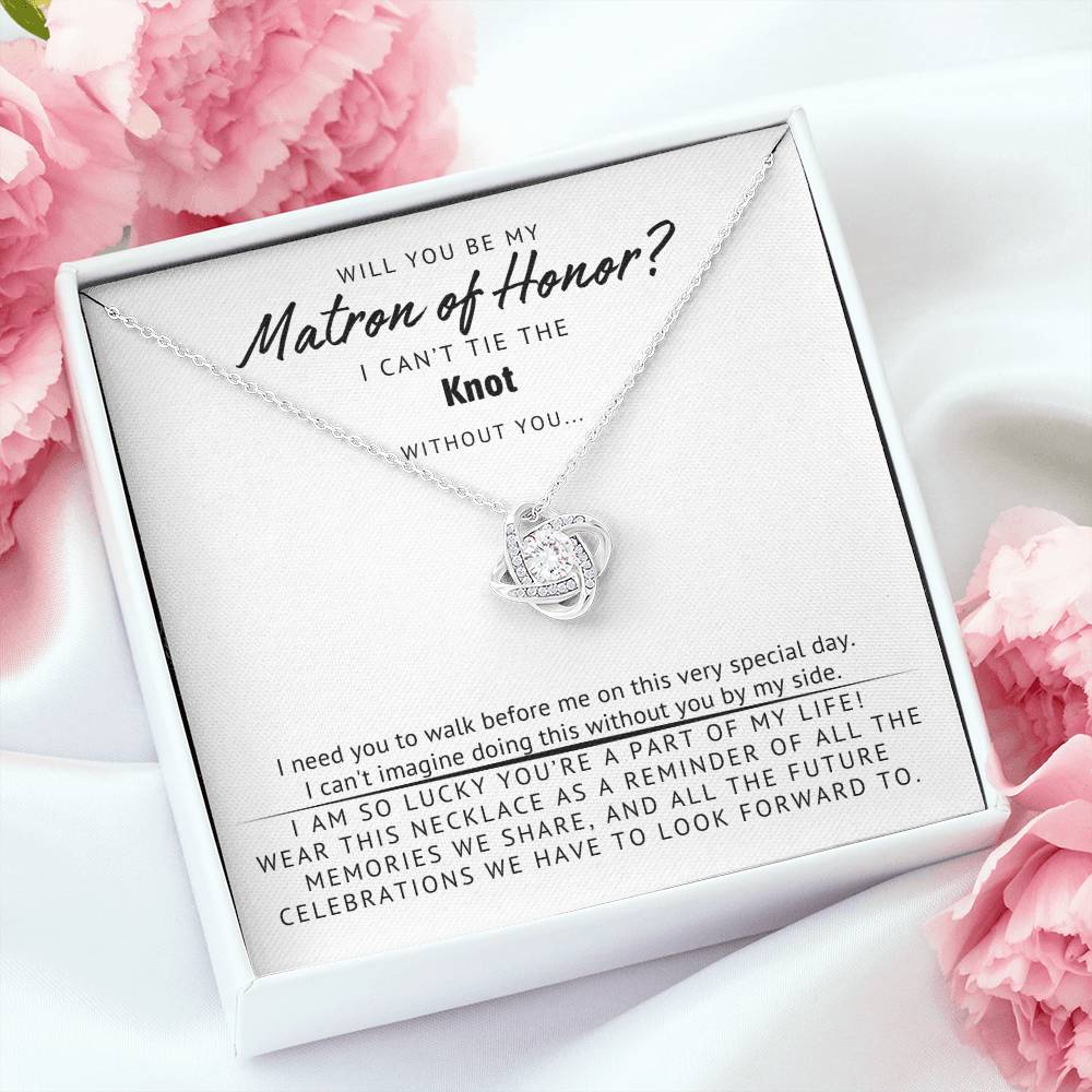 Wedding Party Gift Necklace for Her, Gift for Her,  Matron Of Honor Gift , Bridal Party Gifts.