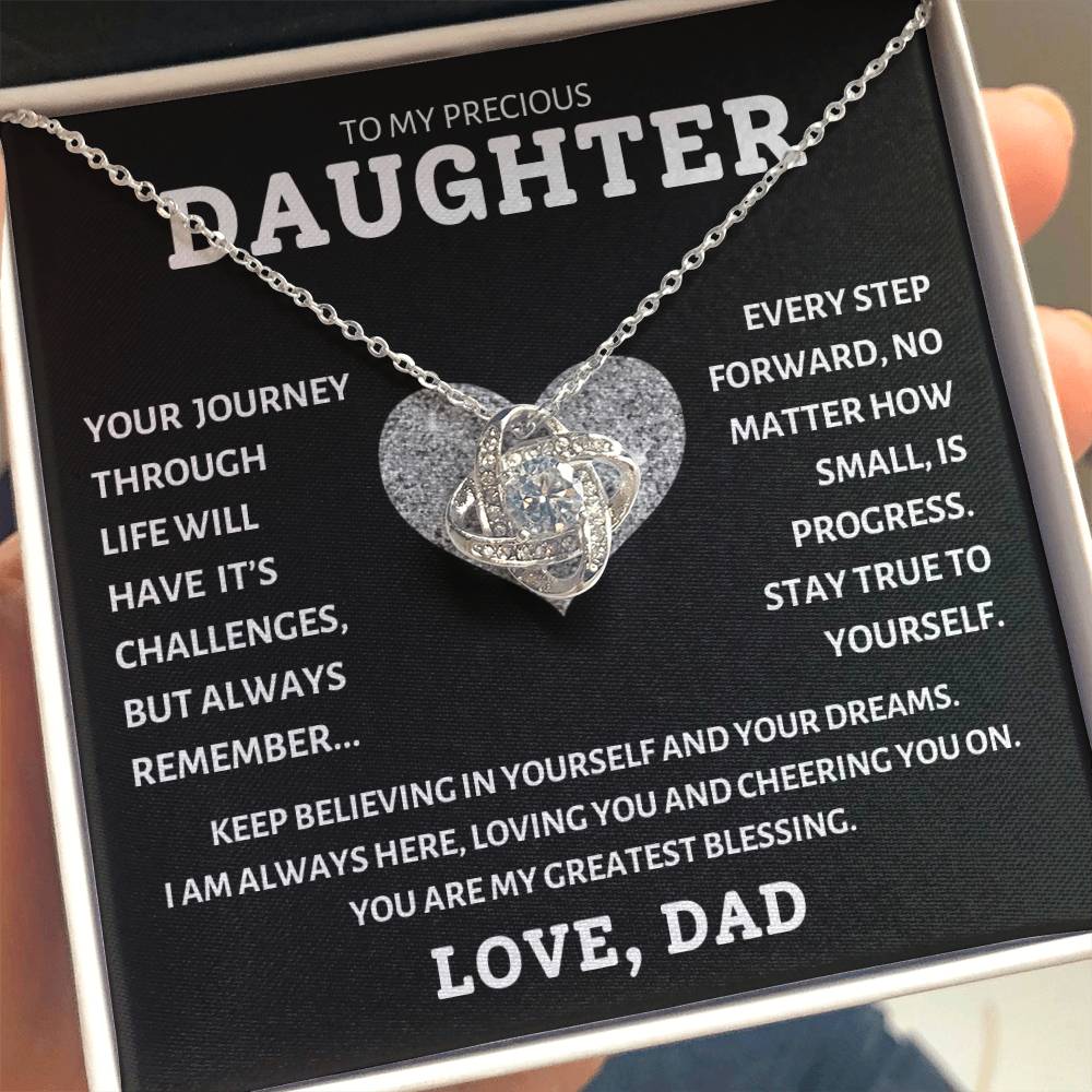 To My Precious Daughter Love Dad, Birthday Gifts for Daughter, Christmas Gifts