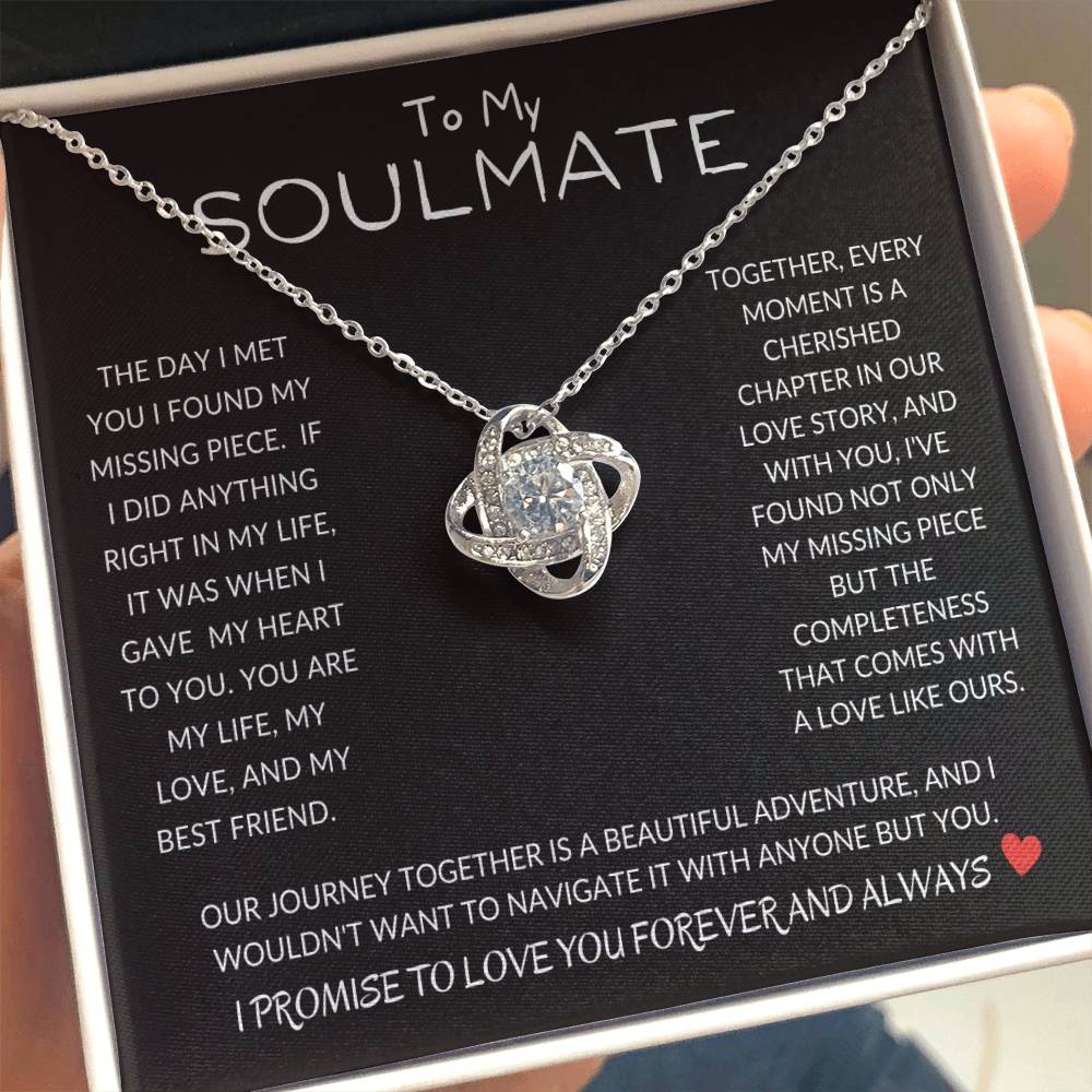 Soulmate Necklace Gift, Birthday, Anniversary, Gifts for Her
