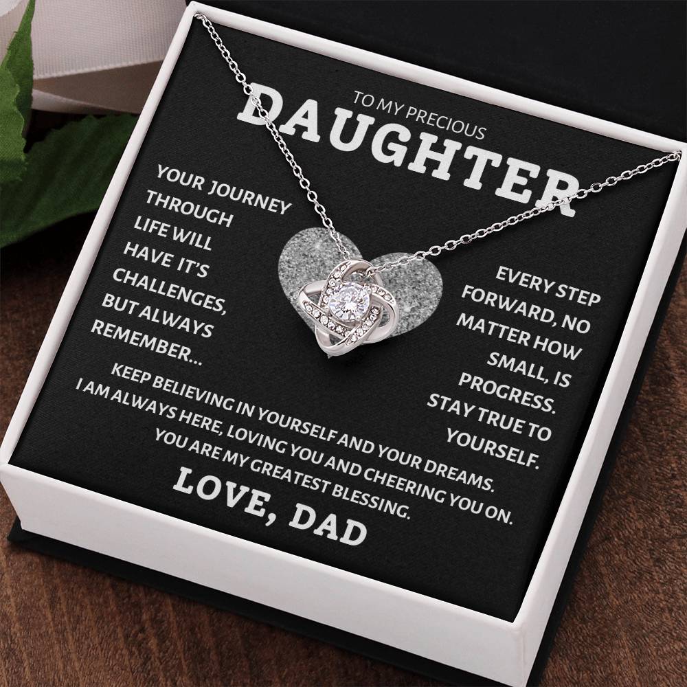 To My Precious Daughter Love Dad, Birthday Gifts for Daughter, Christmas Gifts