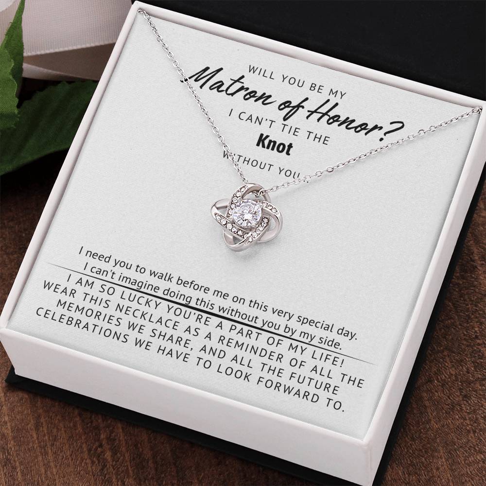 Wedding Party Gift Necklace for Her, Gift for Her,  Matron Of Honor Gift , Bridal Party Gifts.