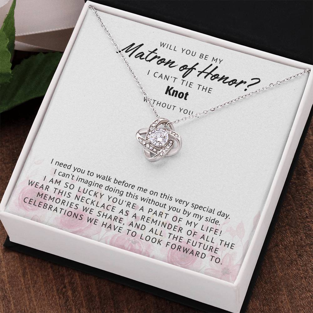 Wedding Party Gift Necklace for Her, Gift for Her,  Matron Of Honor Gift , Bridal Party Gifts