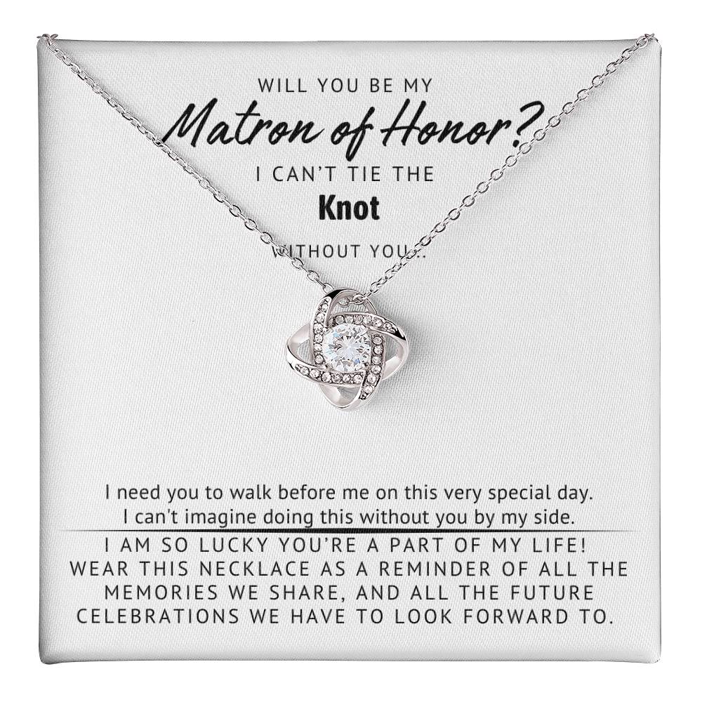 Wedding Party Gift Necklace for Her, Gift for Her,  Matron Of Honor Gift , Bridal Party Gifts.