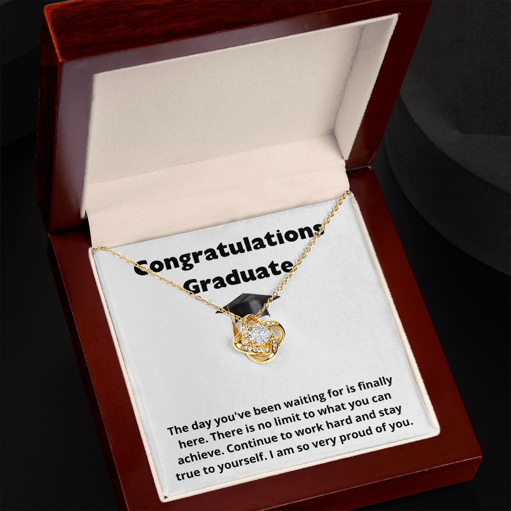 Congratulations Graduate ~ I am So Very Proud of You ~14K  White Gold