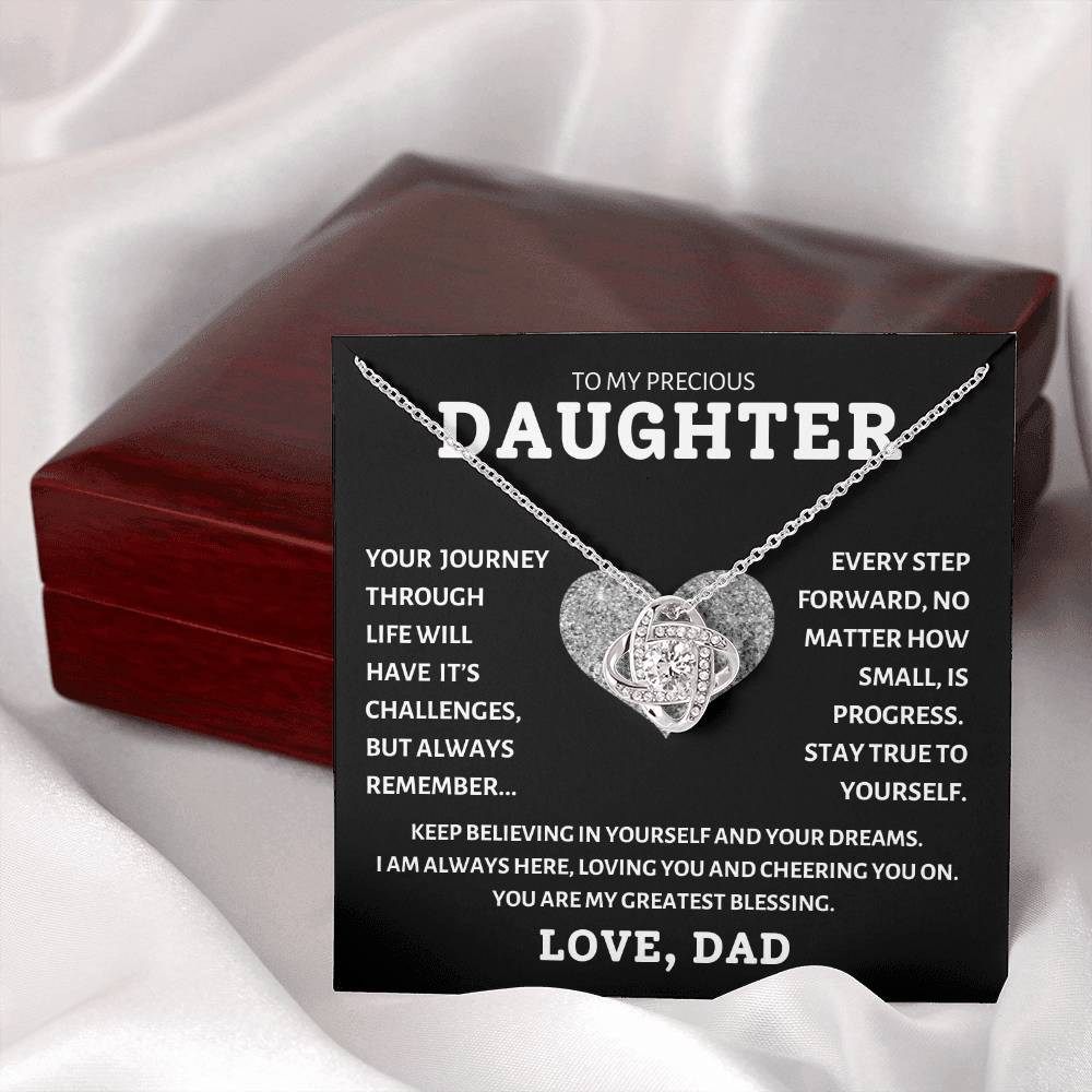 To My Precious Daughter Love Dad, Birthday Gifts for Daughter, Christmas Gifts