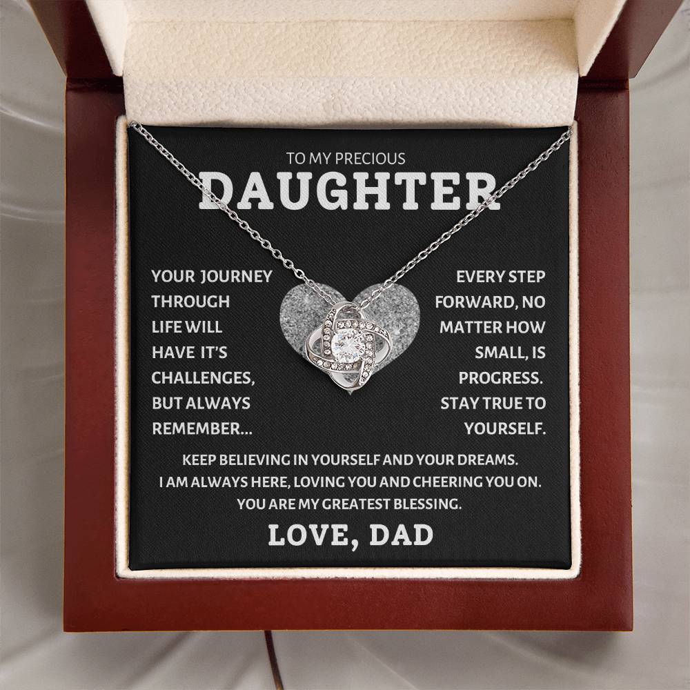 To My Precious Daughter Love Dad, Birthday Gifts for Daughter, Christmas Gifts