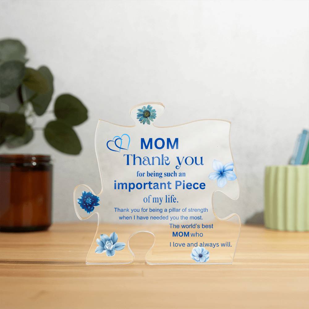 Mom Gift Ideas, Acrylic Gift Plaque, Gift's for Her