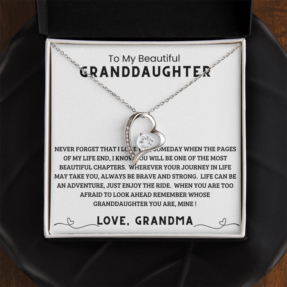 To My Beautiful Granddaughter - {Almost sold out}