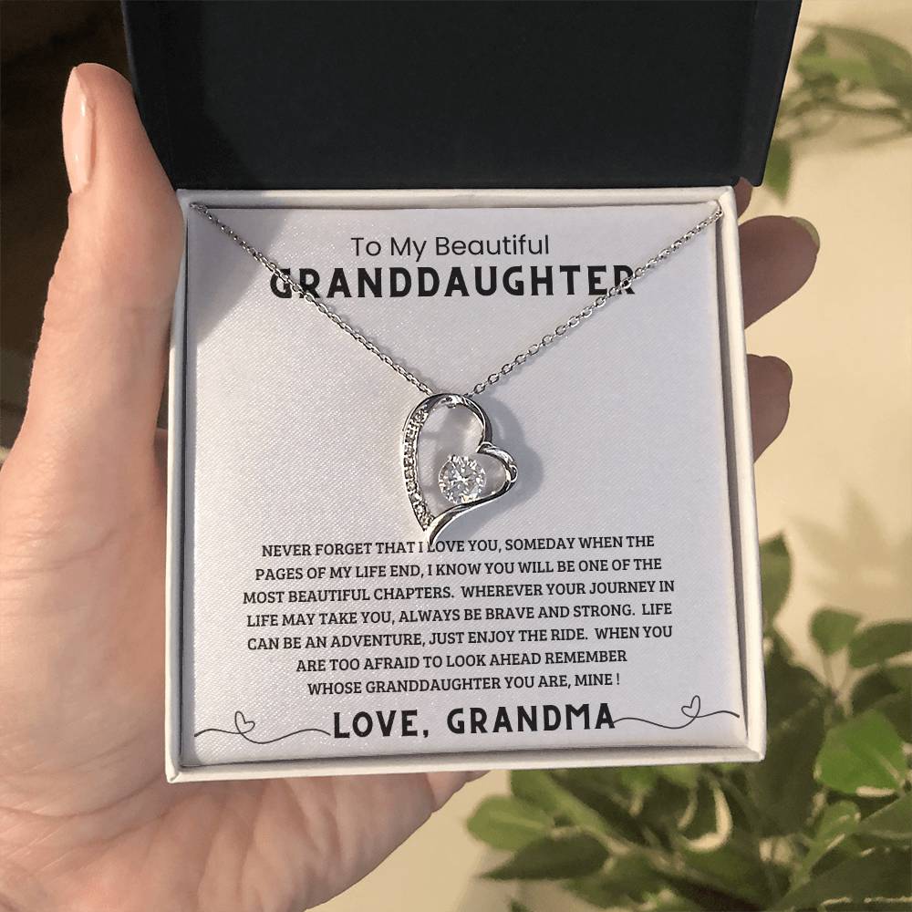 To My Beautiful Granddaughter - {Almost sold out}