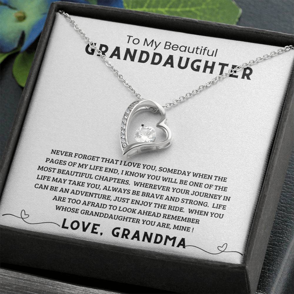 To My Beautiful Granddaughter - {Almost sold out}