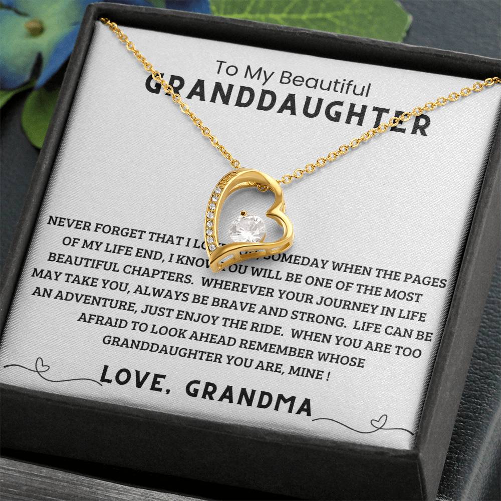 To My Beautiful Granddaughter - {Almost sold out}